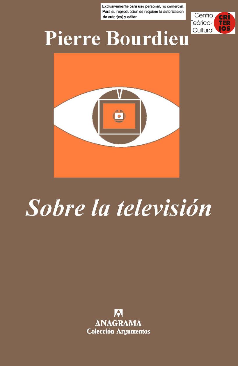 Sobre la televisión